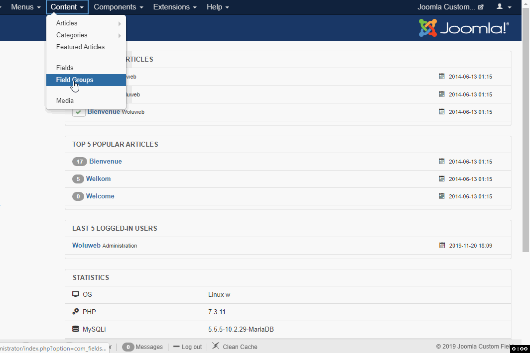 Comprehensive view of Joomla 5 Features, indicating a new era in web development