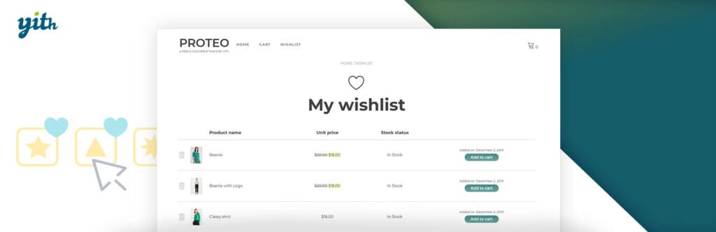 Innovative WooCommerce Plugins for 2024 YITH WooCommerce Wishlist