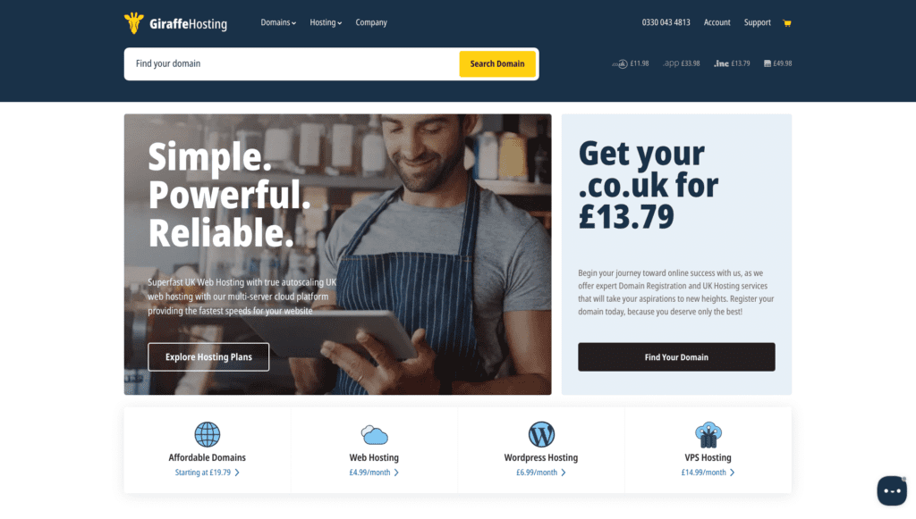 Introducing Giraffe Hosting Limited's Revamped Website and State-of-the-Art Hosting Control Panel Revolutionary Website Hosting Control Panel